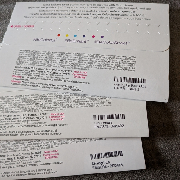 Color Street Nail Polish Strips Set - Picture 5 of 10